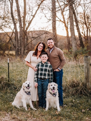Photo of Dr. Windhorst and family.